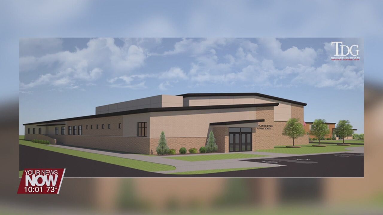Sts. Peter & Paul Catholic School holds groundbreaking ceremony for new building